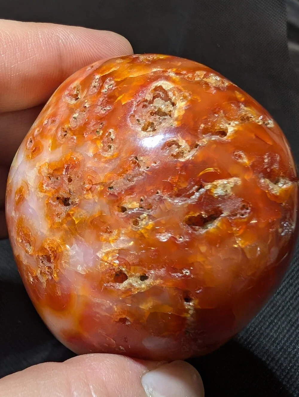 Carnelian Agate Geode
